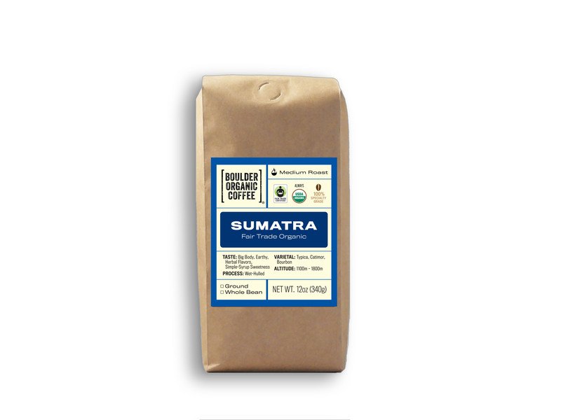 Sumatra, Fair Trade & Organic 1